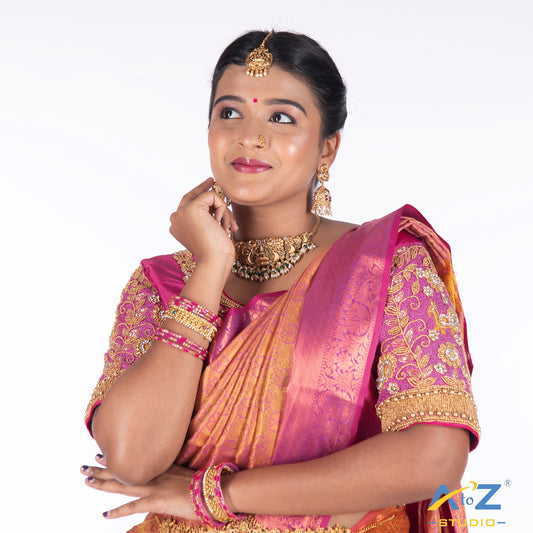 Festive Aari Work Blouse for Diwali & Navratri