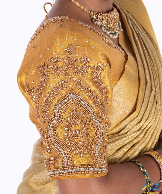 Latest Trends in South Indian Bridal Blouses