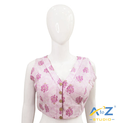 Rani Blossom Blush Cotton Blouse