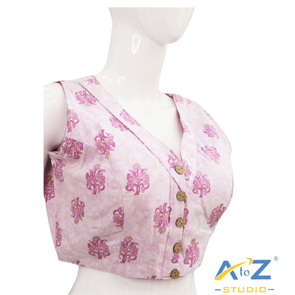 Rani Blossom Blush Cotton Blouse