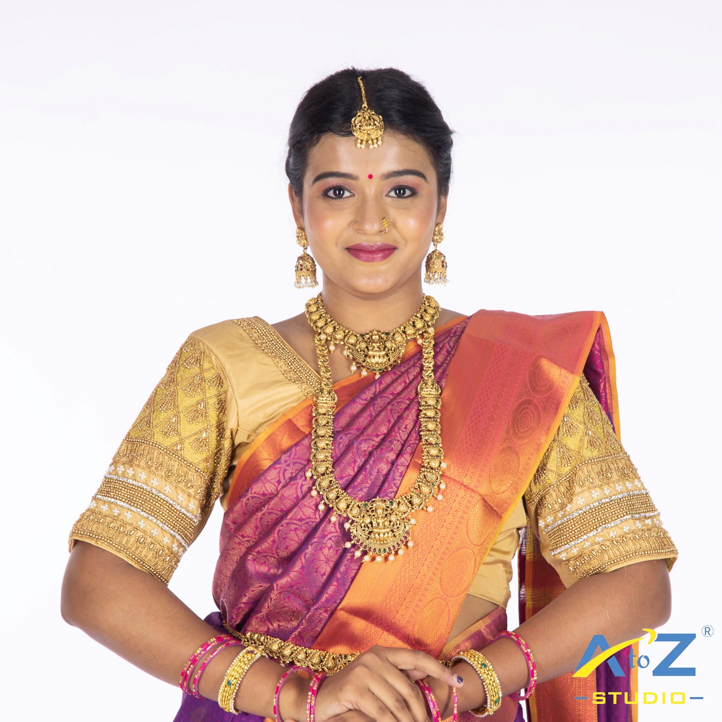 Ivory' Silk Cloth Blouse with Kite Design
