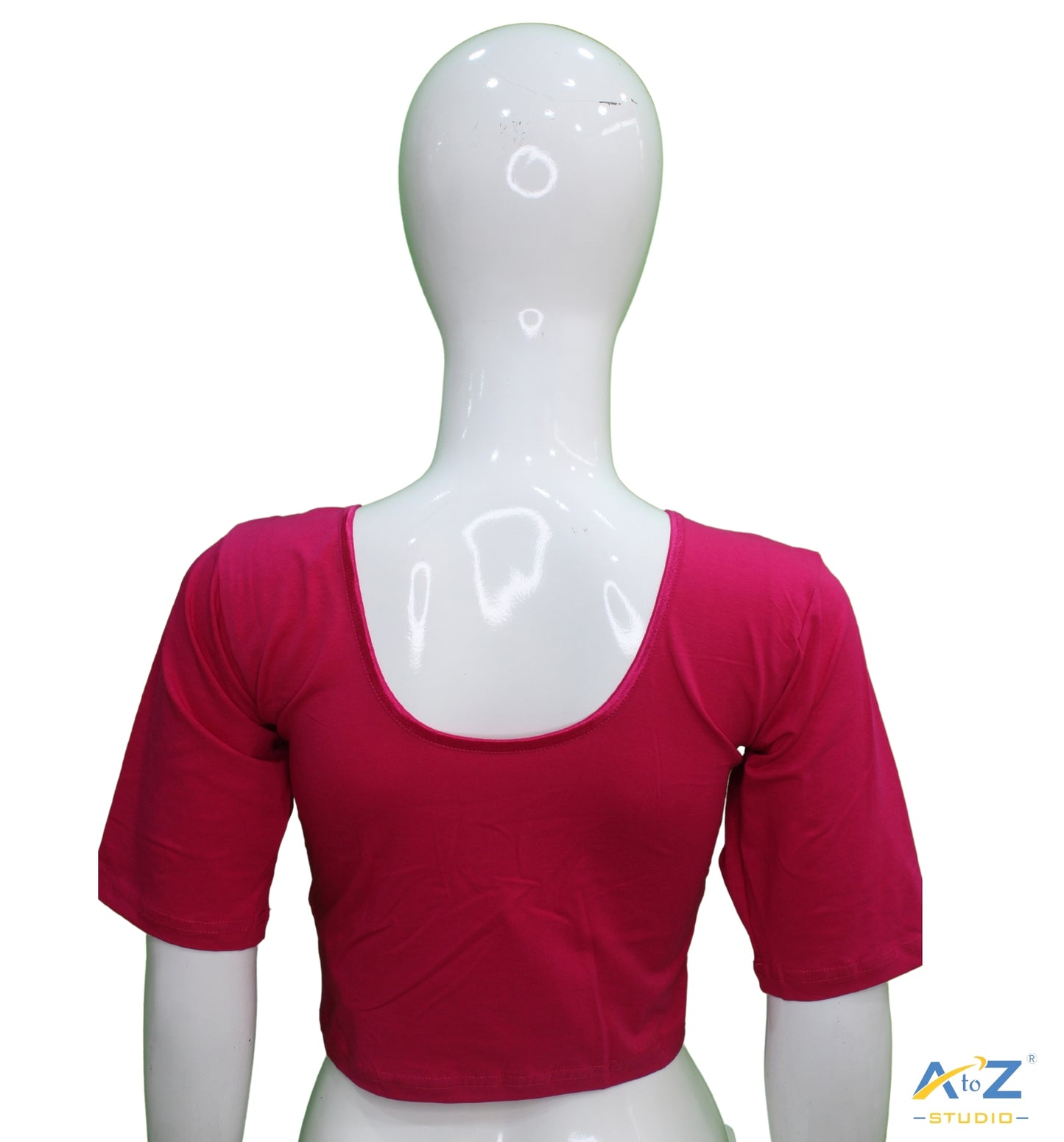 Rani Cotton Lycra Blouse - Plain