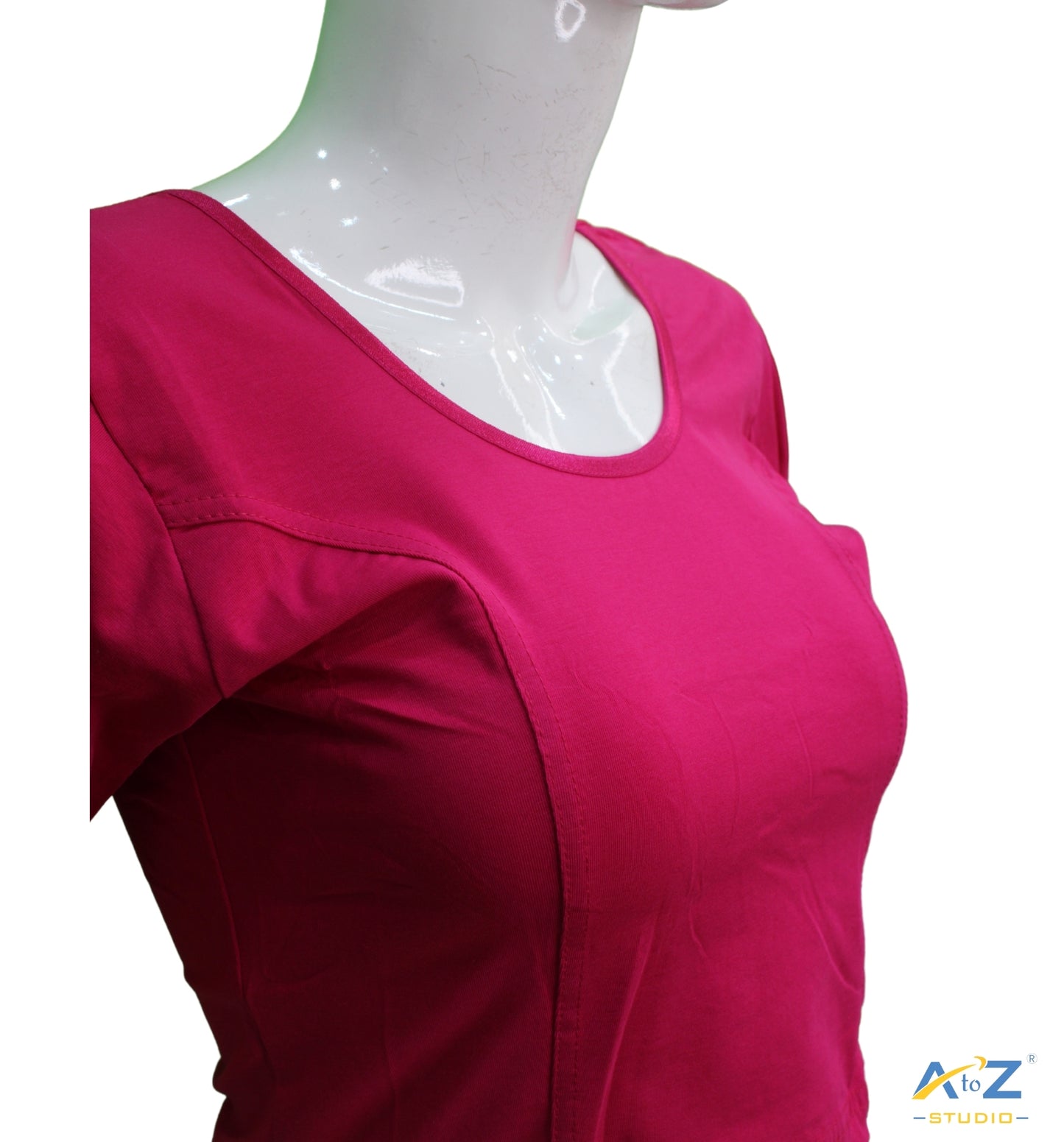 Rani Cotton Lycra Blouse - Plain