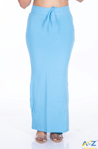 Uniform Blue Plain Cotton Shapewear
