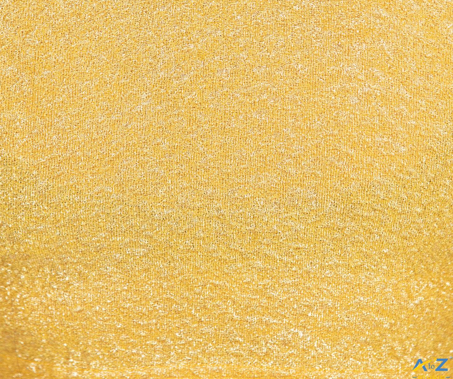 Gold Yellow Tissue Lycra Blouse with Golden Crumble