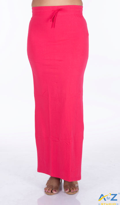 V Pink Plain Cotton Shapewear