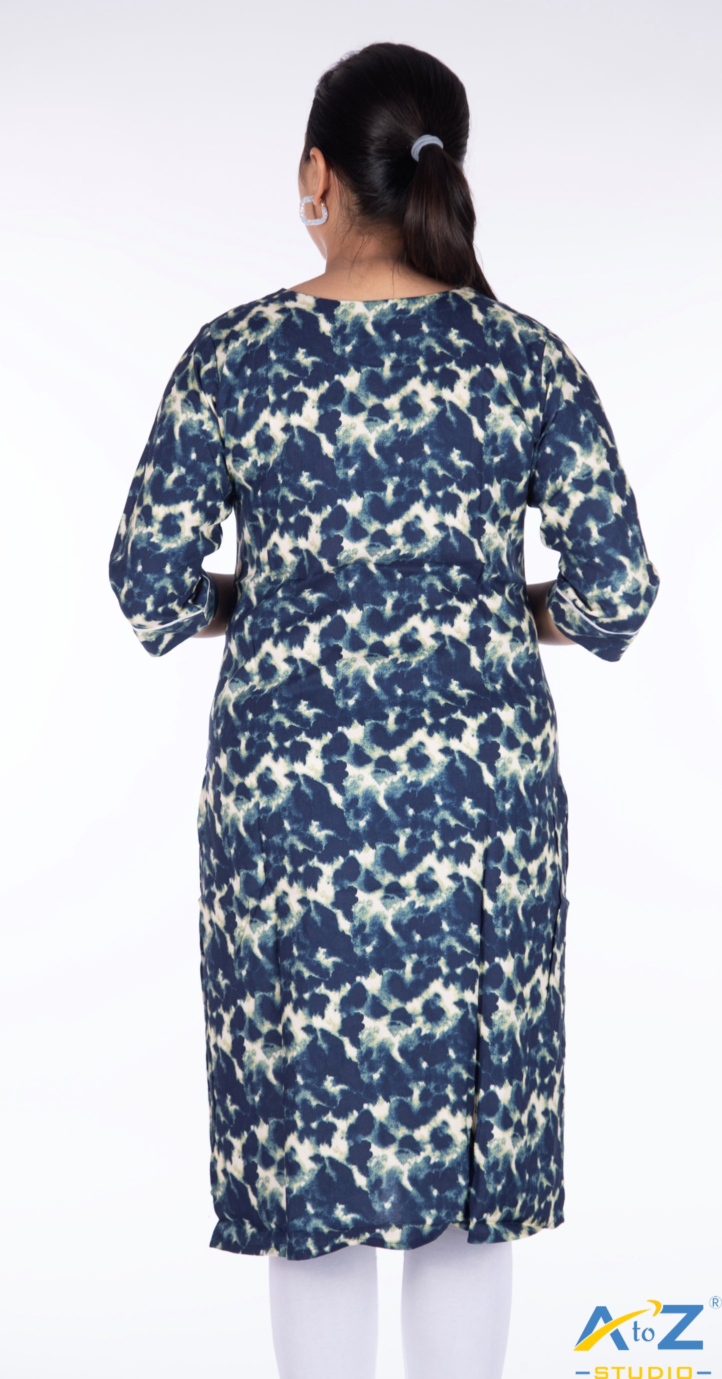 Rama Color Kurti – Elegant and Versatile