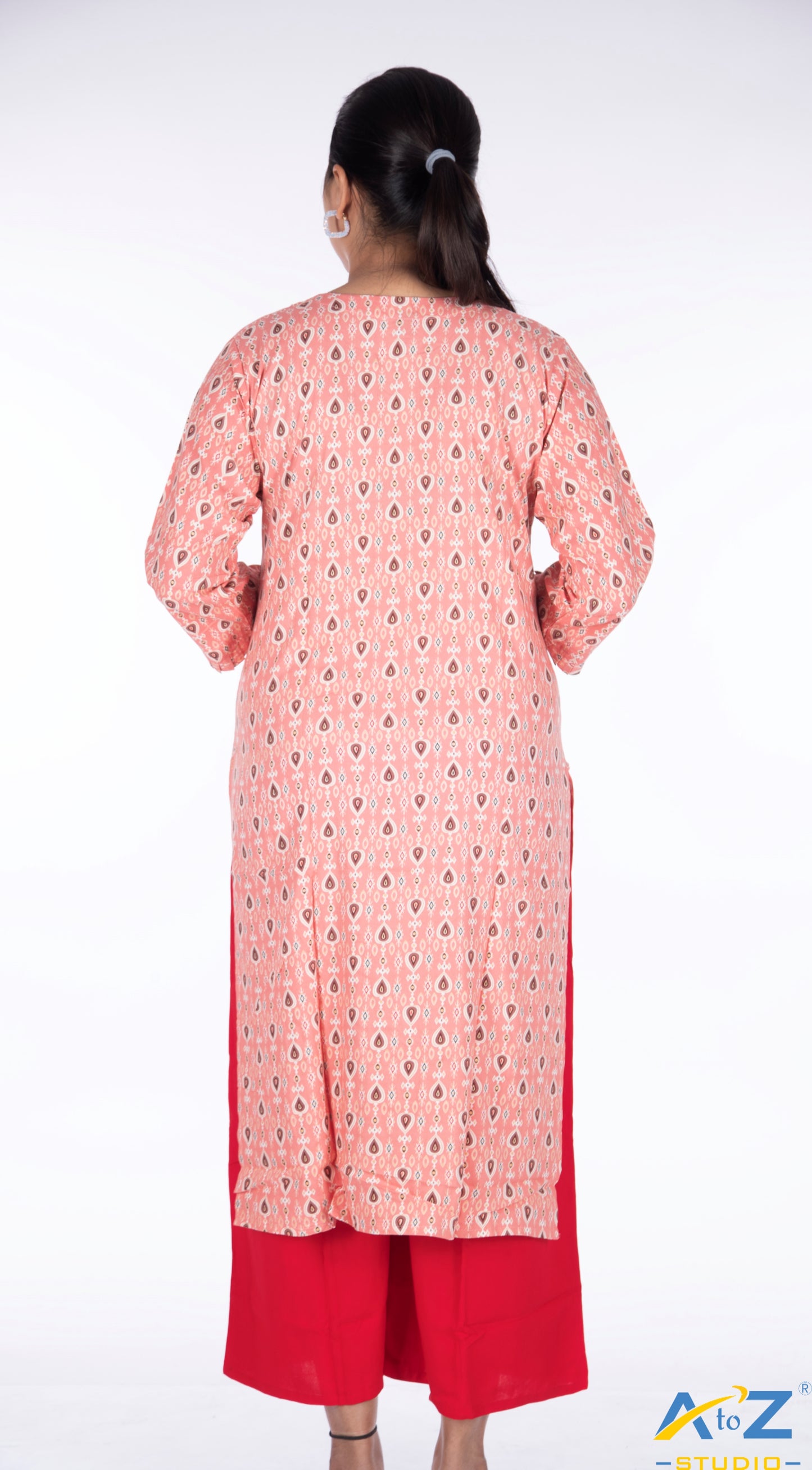 Sophisticated Peach Kurti for Any Occasion